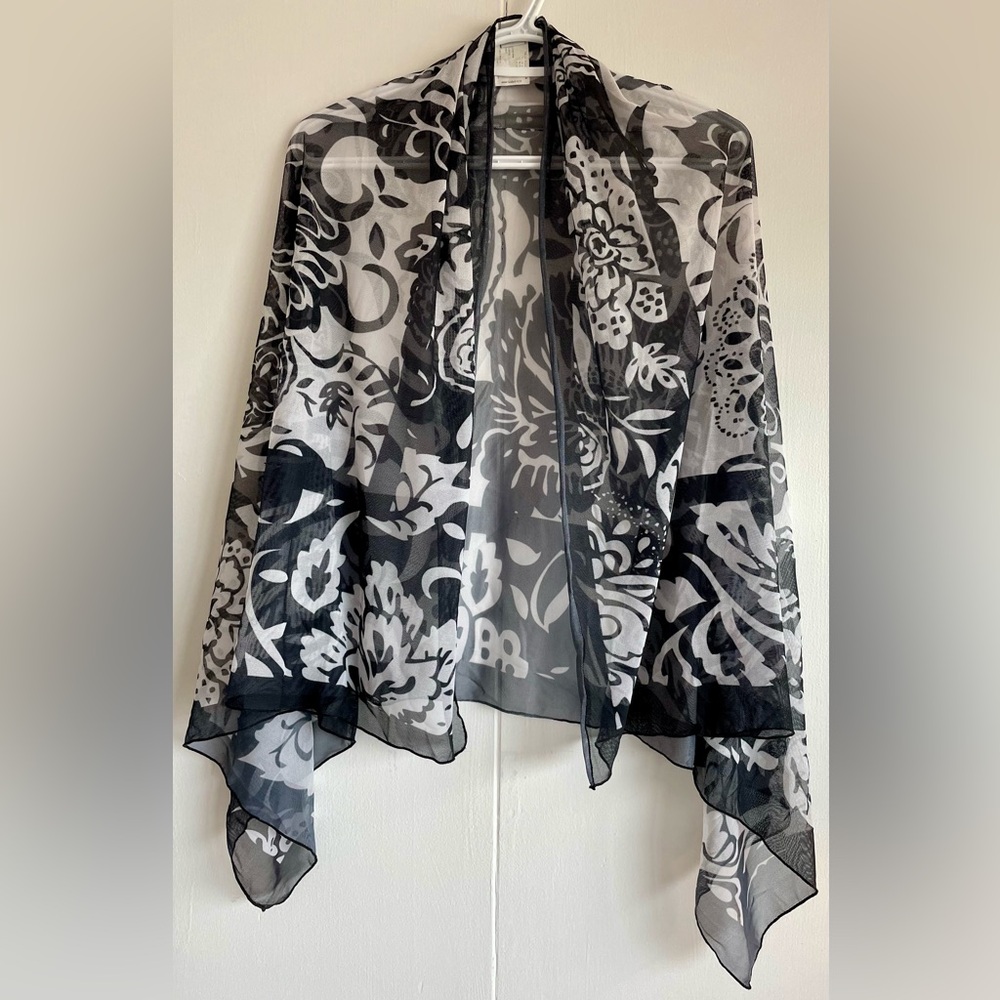 Cover up. Sheer wrap style.